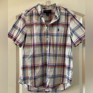 Ralph Lauren Boys Button Down Shirt - Size L (14-16) - EUC